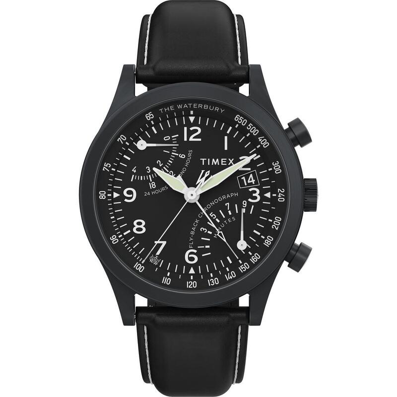 Timex Chronographe Hommes Noir / Noir TW2W48000