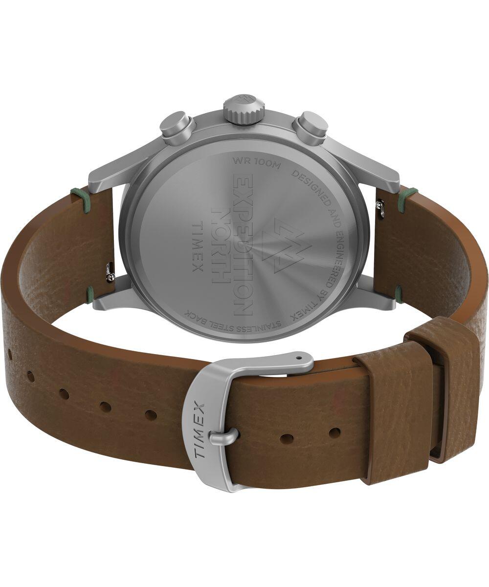 Timex Chronographe Montre Marron/Vert TW2W16400 4/5