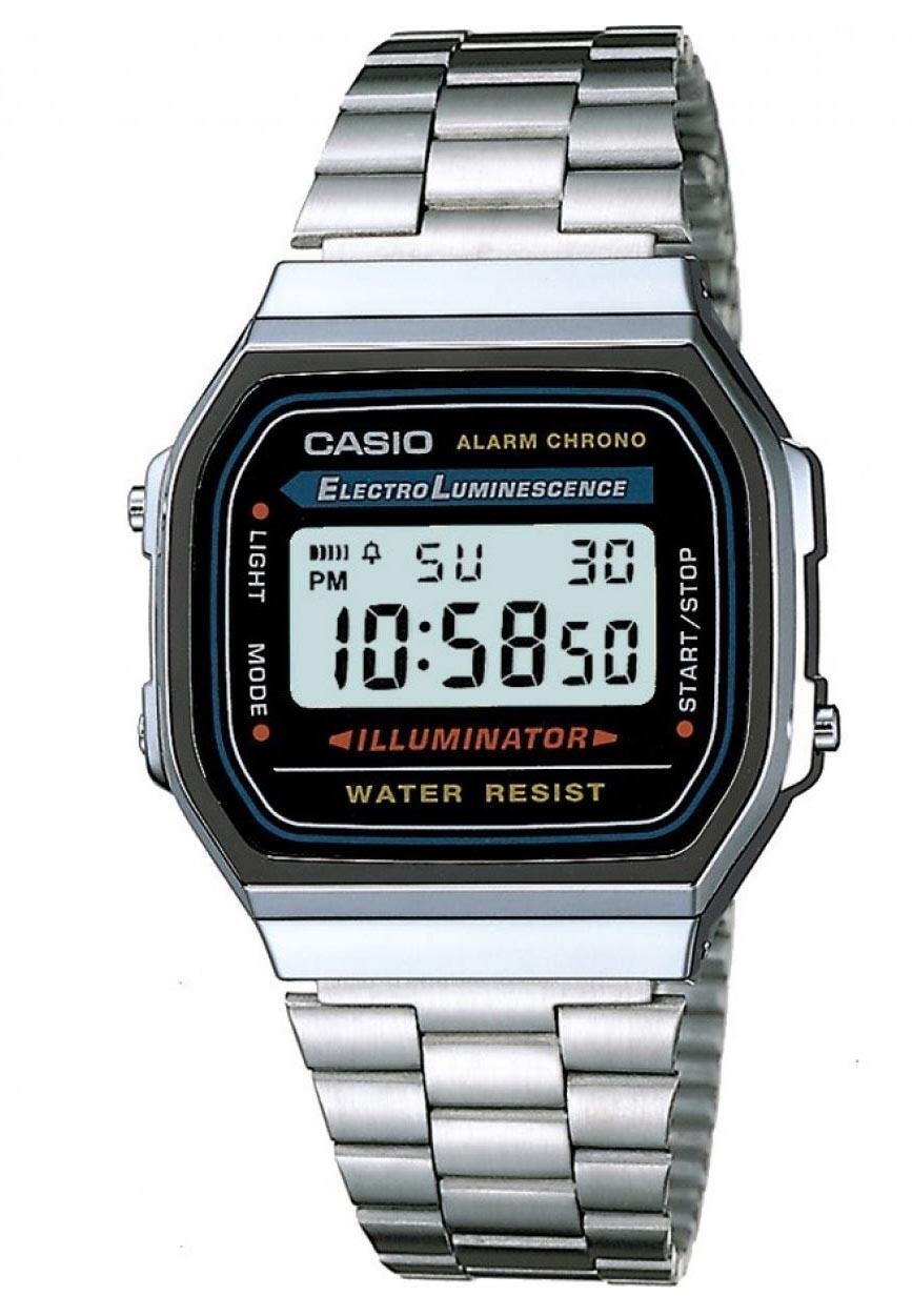 Relógio unissexo casio a168wa-1yes