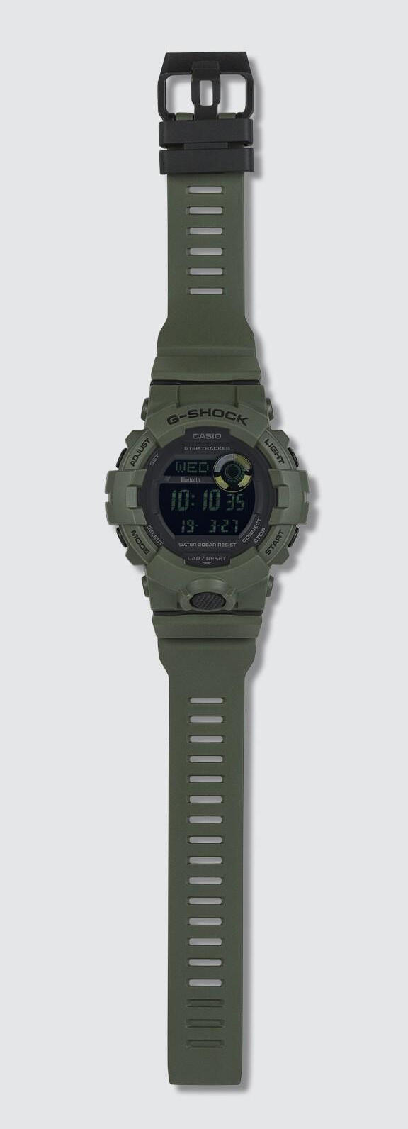 Casio Digital Montre Vert/Noir GBD-800UC-3ER 3/5