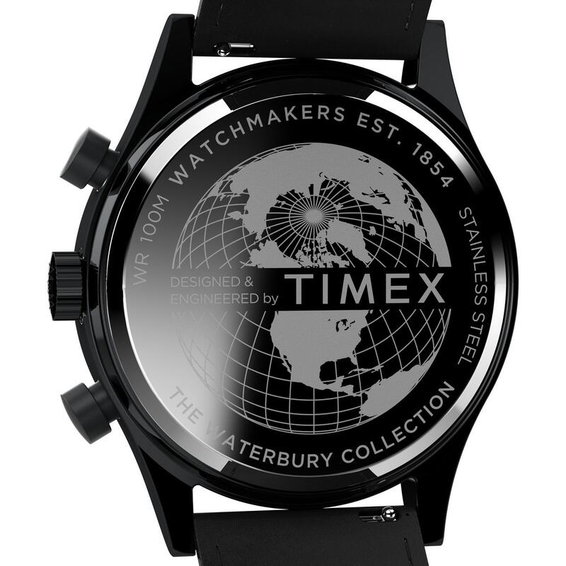 Timex Chronographe Hommes Noir / Noir TW2W48000