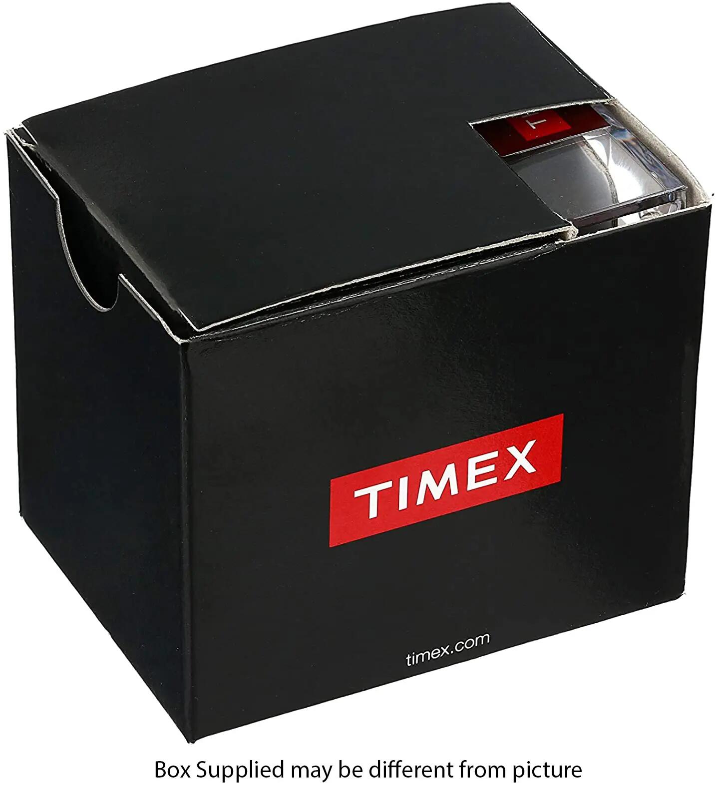 Timex Digital Montre Doré/Beige TW2T48000 5/5