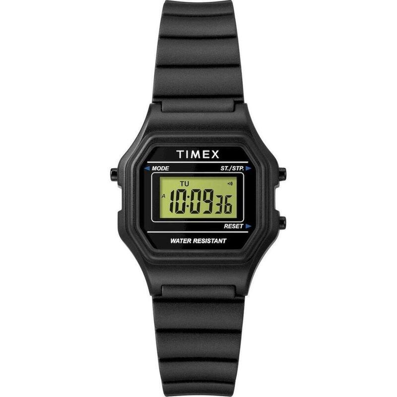 Timex Digital Femme Noir / Noir TW2T48700