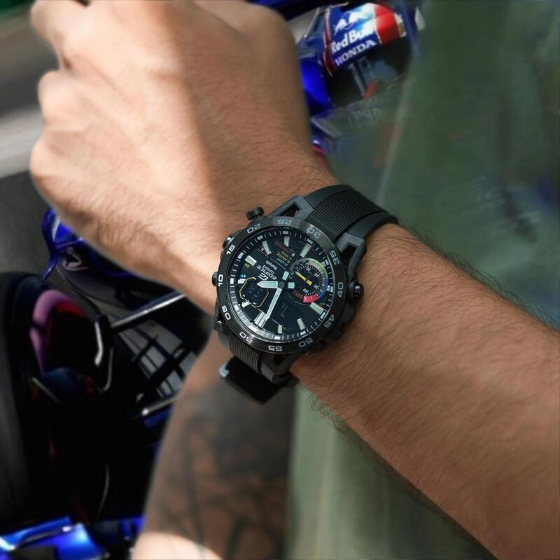 Montre Homme Casio ECB-40MP-1AEF, Quartz, 48mm, 10ATM