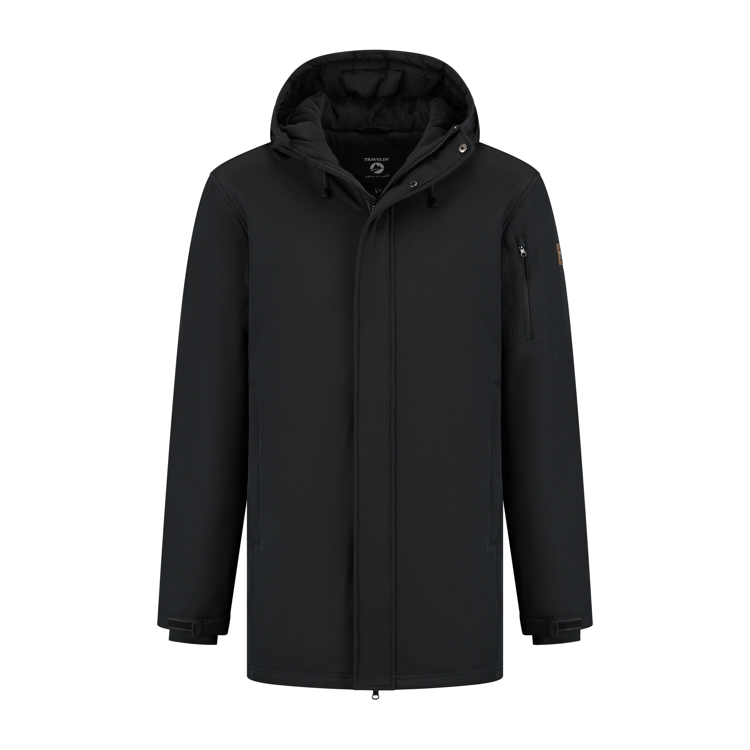TRAVELIN' Outdoor Softshell Jacke - Wasserdicht und winddicht - Herren - Ribe