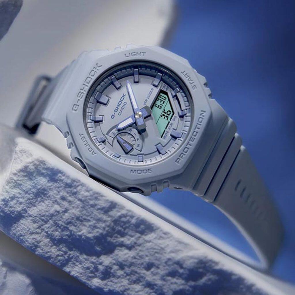 Casio Analogique - Digital Montre Bleu/Bleu GMA-S2100BA-2A2ER 4/6