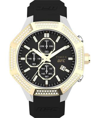 Timex chronograaf horloge zwart/zwart tw2v99200