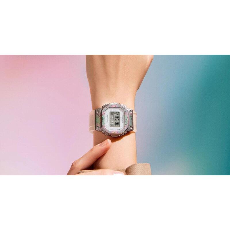 Casio Digitaal  Horloge Transparant/LCD GM-S5640GEM-7ER