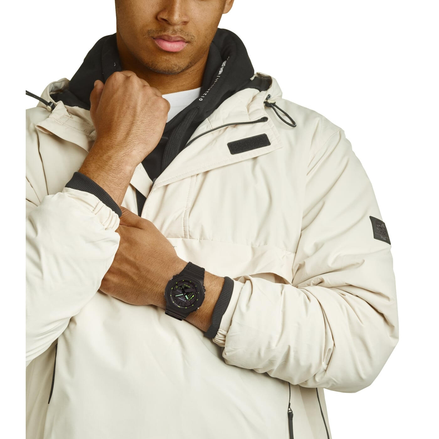 Casio Analogique - Digital Montre Noir/Noir GA-2100-1A3ER 5/6
