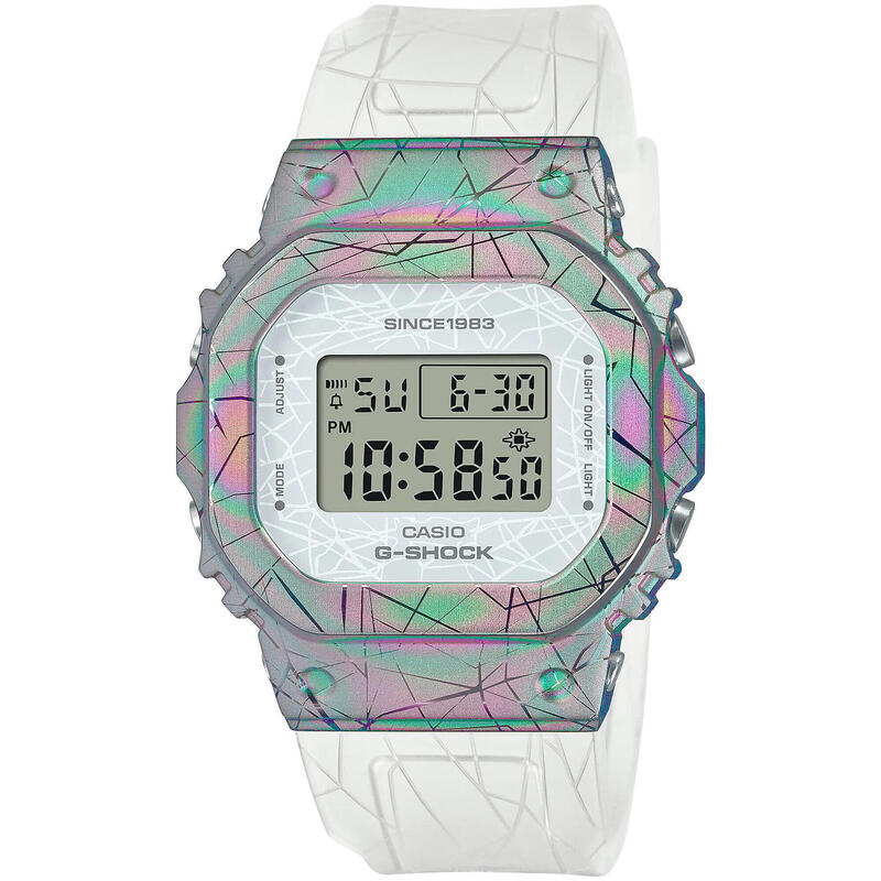 Casio Digitaal  Horloge Transparant/LCD GM-S5640GEM-7ER