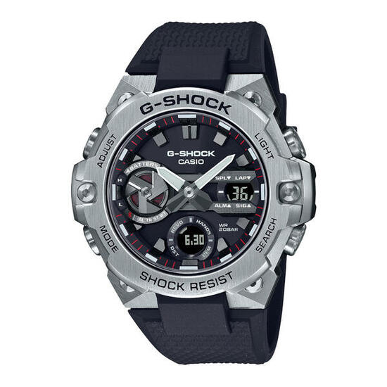 Casio Analoog En Digitaal Horloge Zwart/Zwart GST-B400-1AER