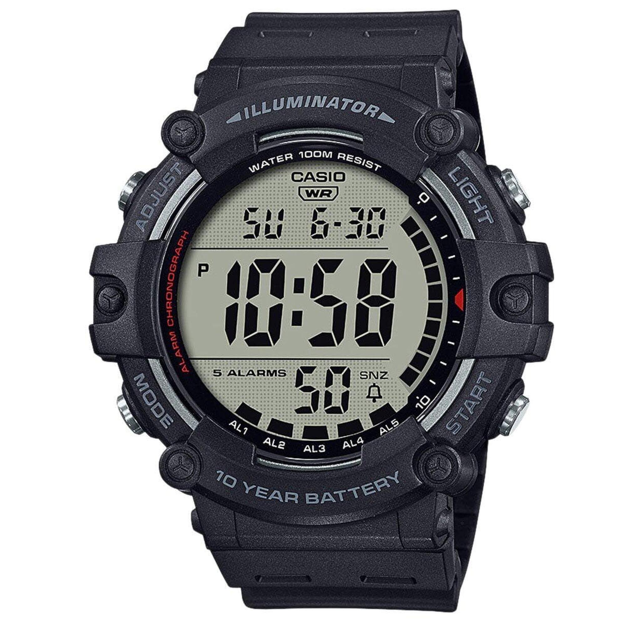 Casio - Montre Homme Casio Ae-1500wh-1avef, Quartz, 47mm, 10atm - Montre - Noir - Taille Unique - Decathlon