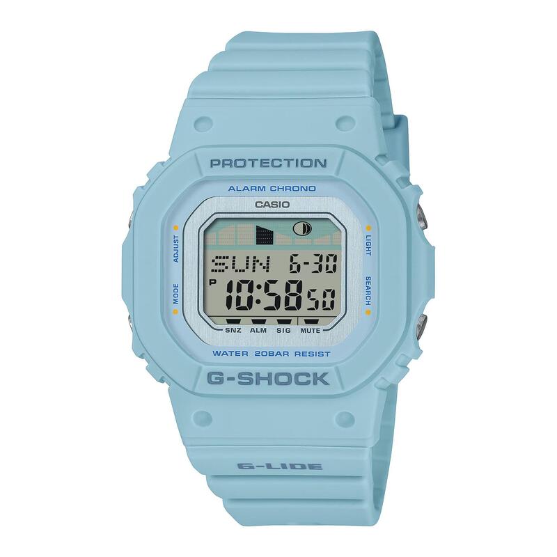 Casio Digitaal  Horloge Blauw/LCD GLX-S5600-2ER