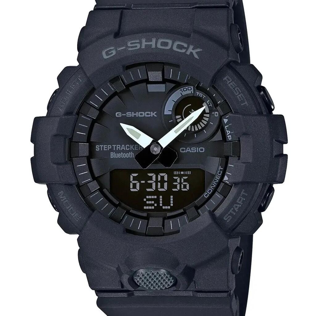 Mens Watch Casio GBA-800-1AER, Quartz, 48mm, 20ATM