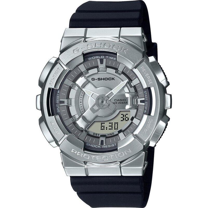 Casio Analogique - Digital Femme Argent / Noir GM-S110-1AER