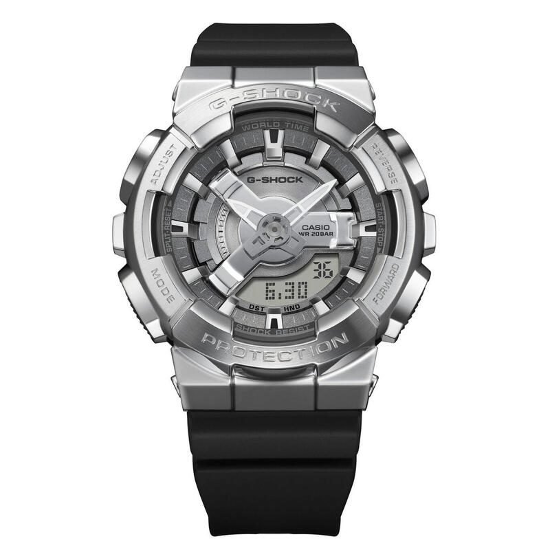 Casio Analogique - Digital Femme Argent / Noir GM-S110-1AER