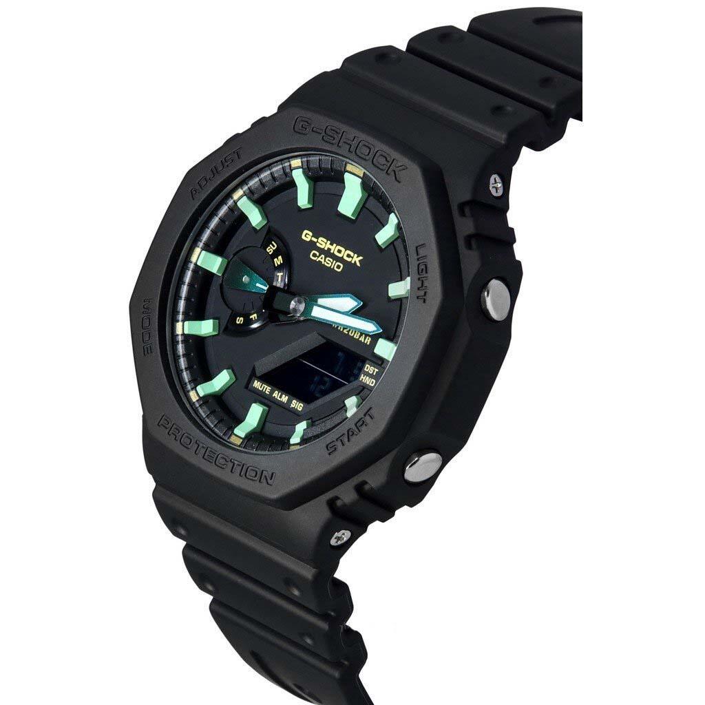 Casio Analogique - Digital Montre Noir/Noir GA-2100RC-1AER 2/6