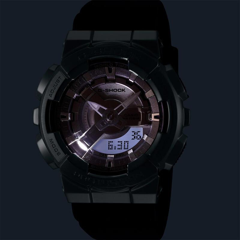 Casio Analogique - Digital Femme Argent / Noir GM-S110-1AER