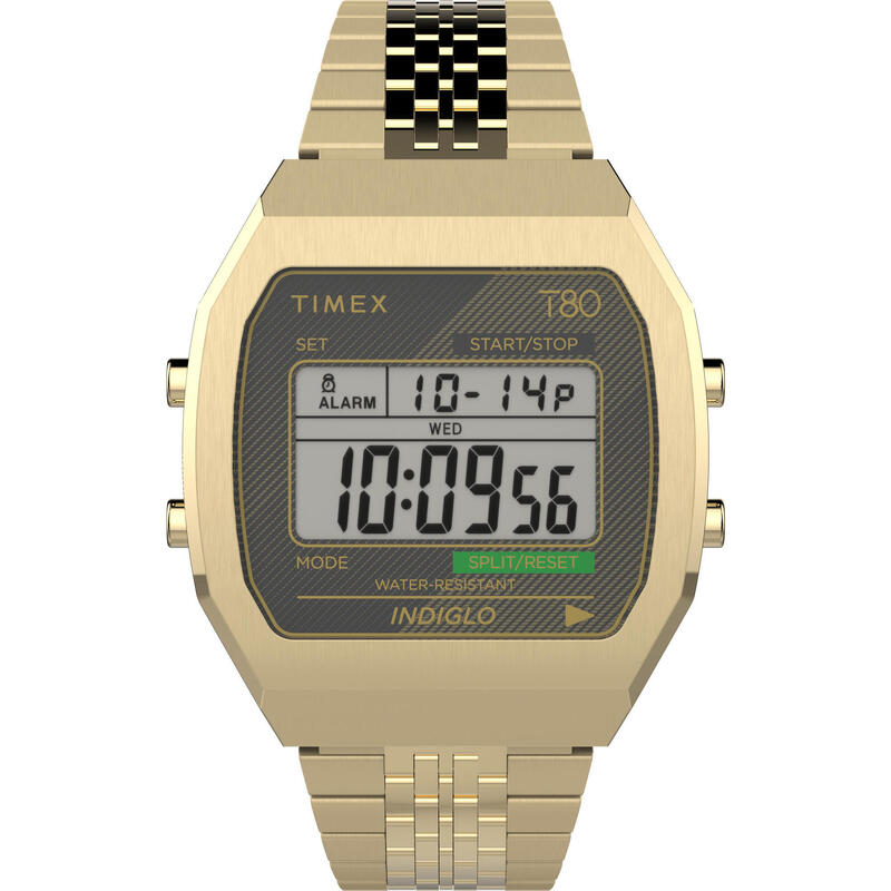 Timex Digitaal  Horloge Goudkleurig/LCD TW2V74300