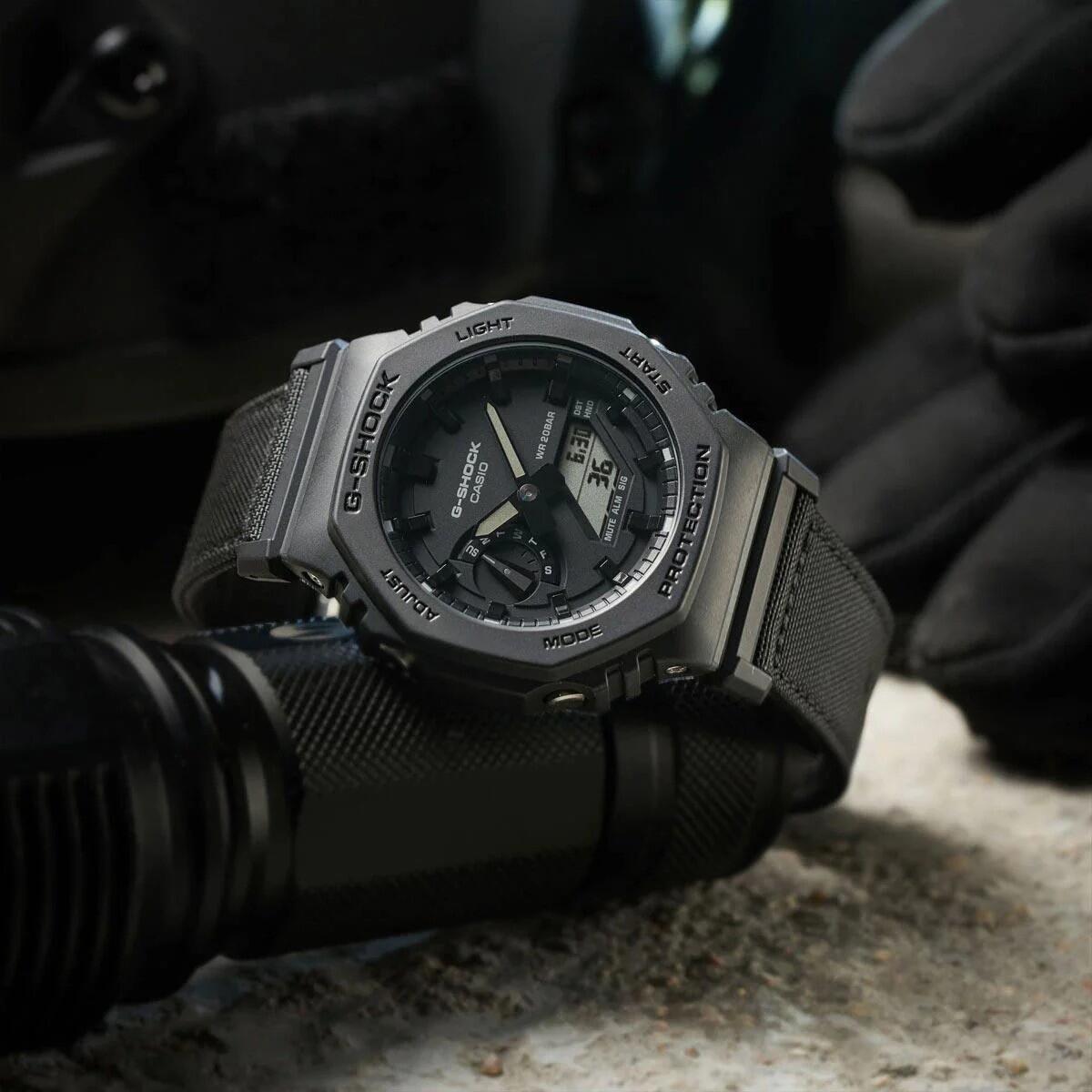 Casio Analogique - Digital Montre Noir/Noir GA-2100BCE-1AER 4/6