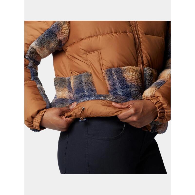 Dámská bunda Leadbetter Point II Print Sherpa Hybrid