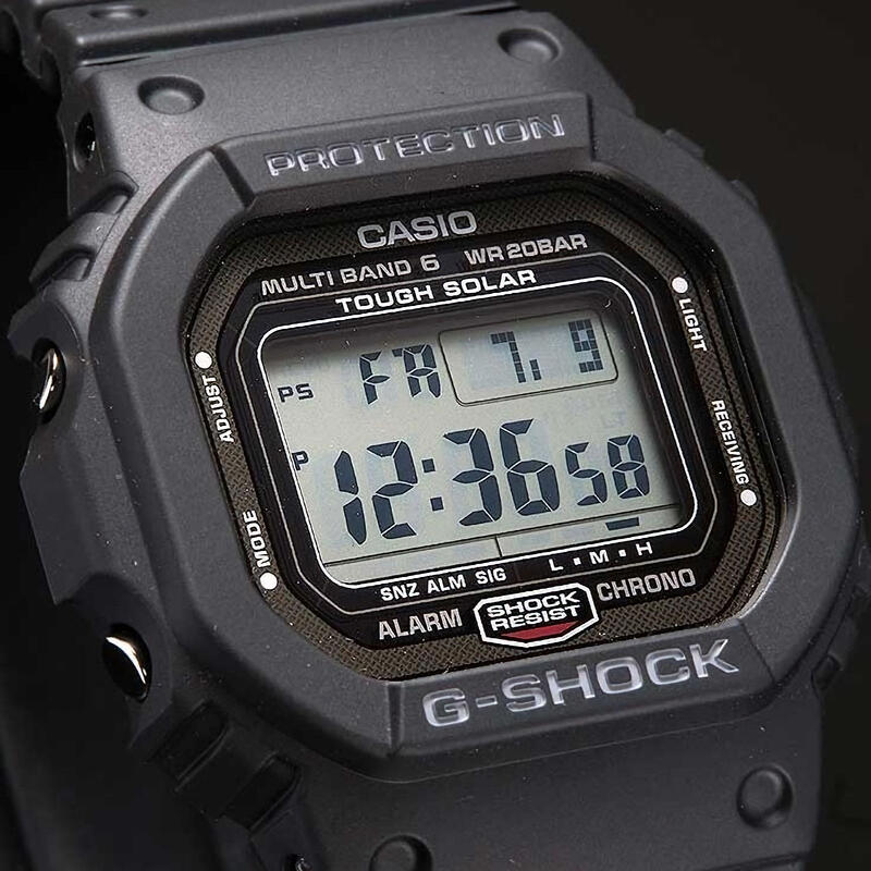 Casio Digitaal  Horloge Zwart/Zwart GW-5000U-1ER