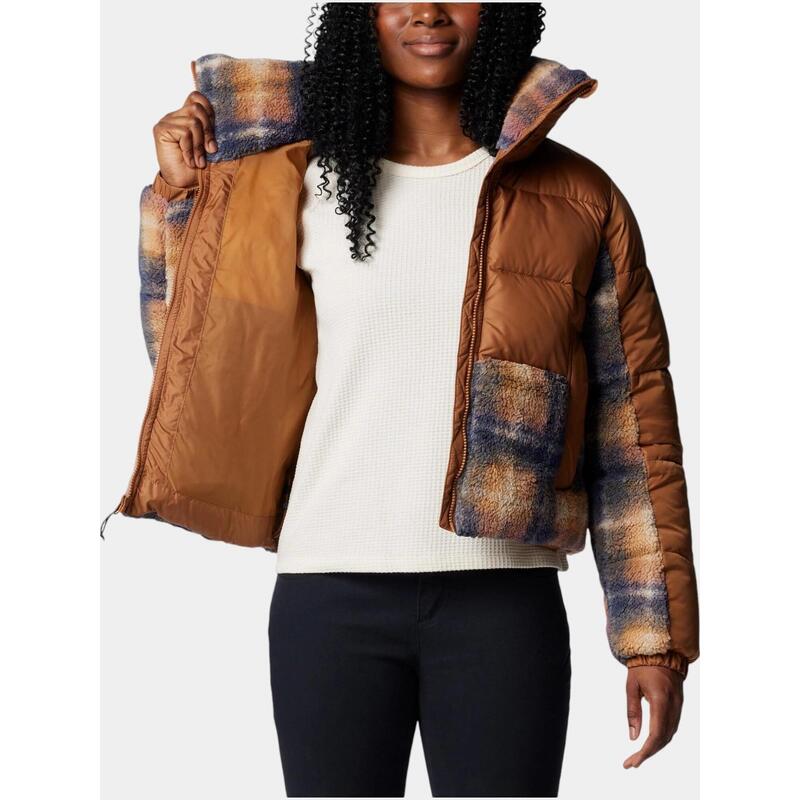 Dámská bunda Leadbetter Point II Print Sherpa Hybrid