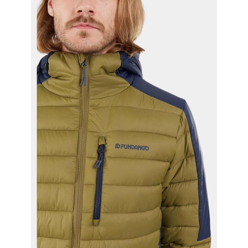 Geaca matlasata de tranzitie Matt Hooded Jacket barbati