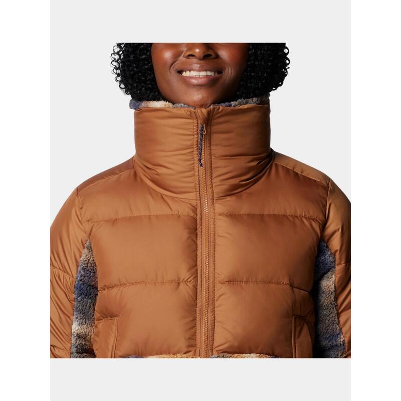 Dámská bunda Leadbetter Point II Print Sherpa Hybrid