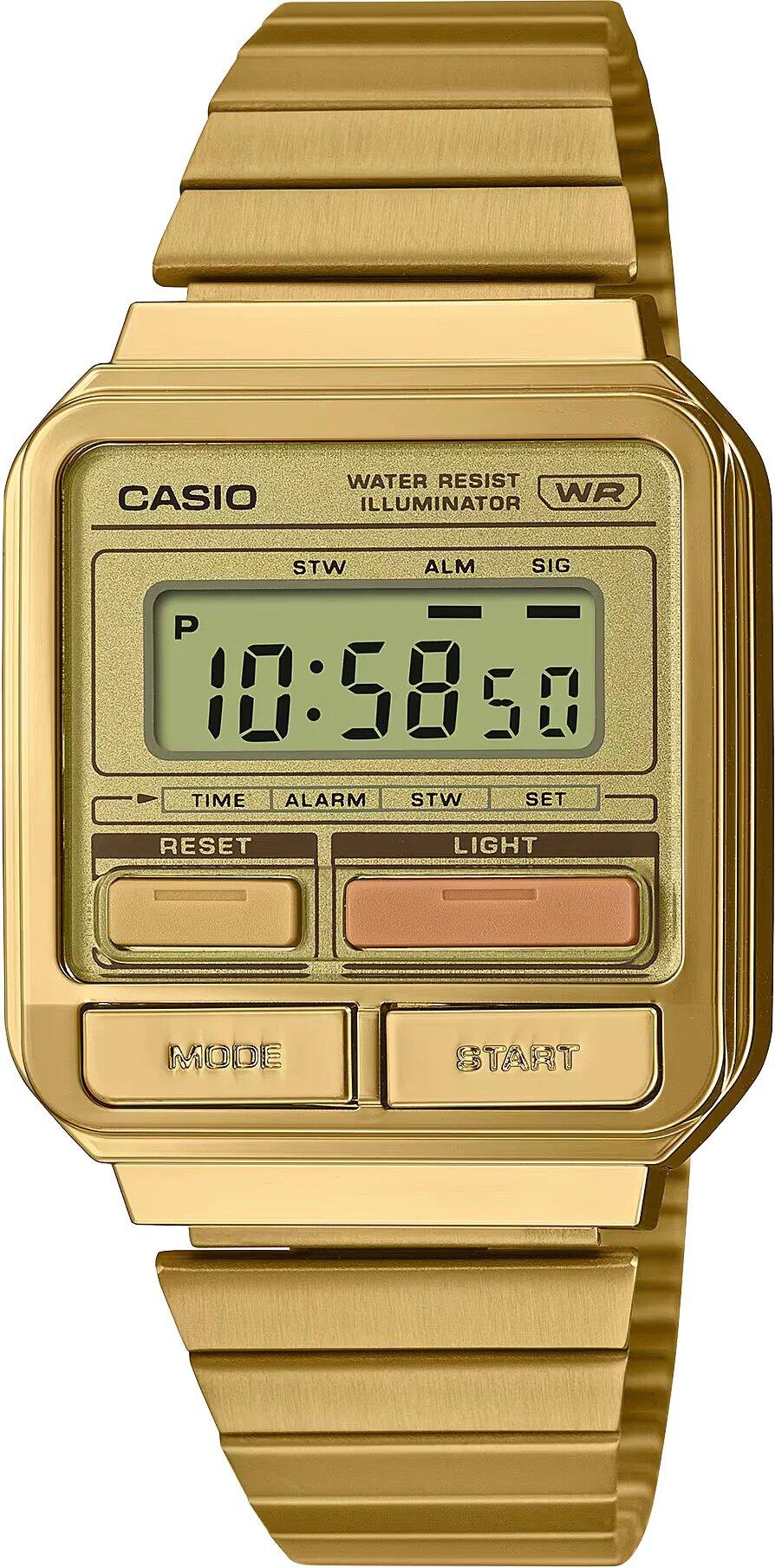 Casio Relógio Masculino A120weg-9Aef Amarelo da Decathlon