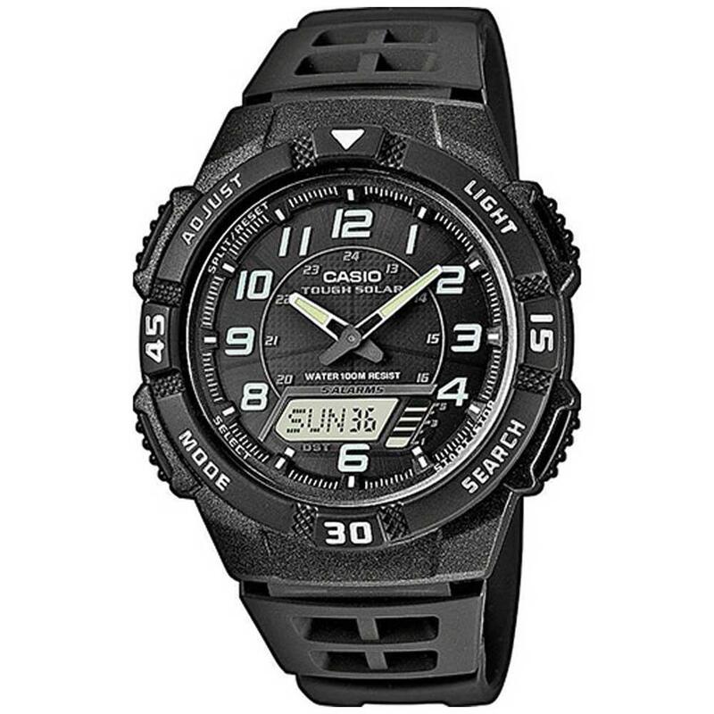 Casio Analogique - Digital Hommes Noir / Noir AQ-S800W-1BVEF