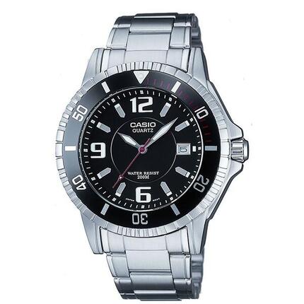 Reloj para hombre Casio MTD-1053D-1AVES, Quartz, 43mm, 20ATM