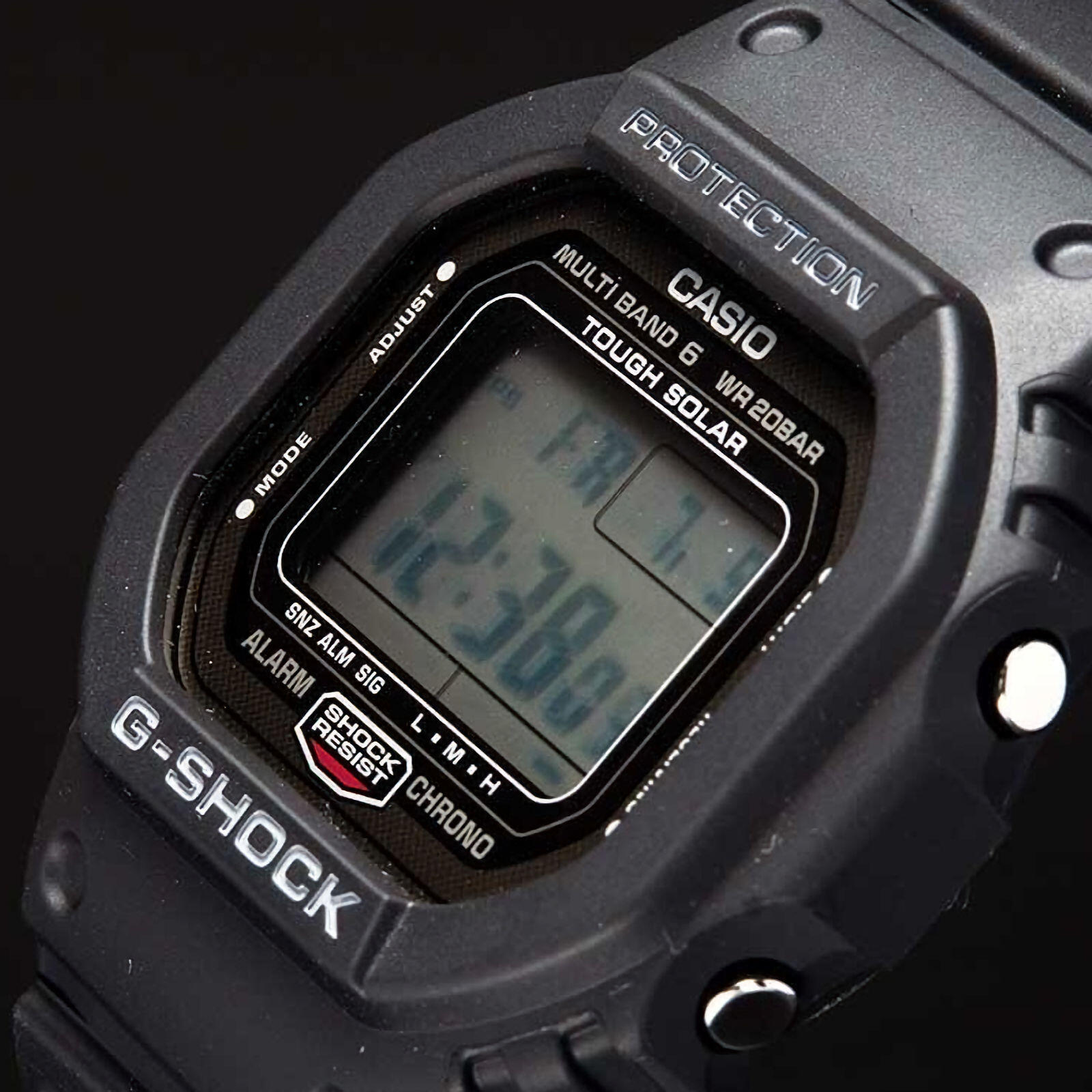 Casio Digital Montre Noir/Noir GW-5000U-1ER 4/6