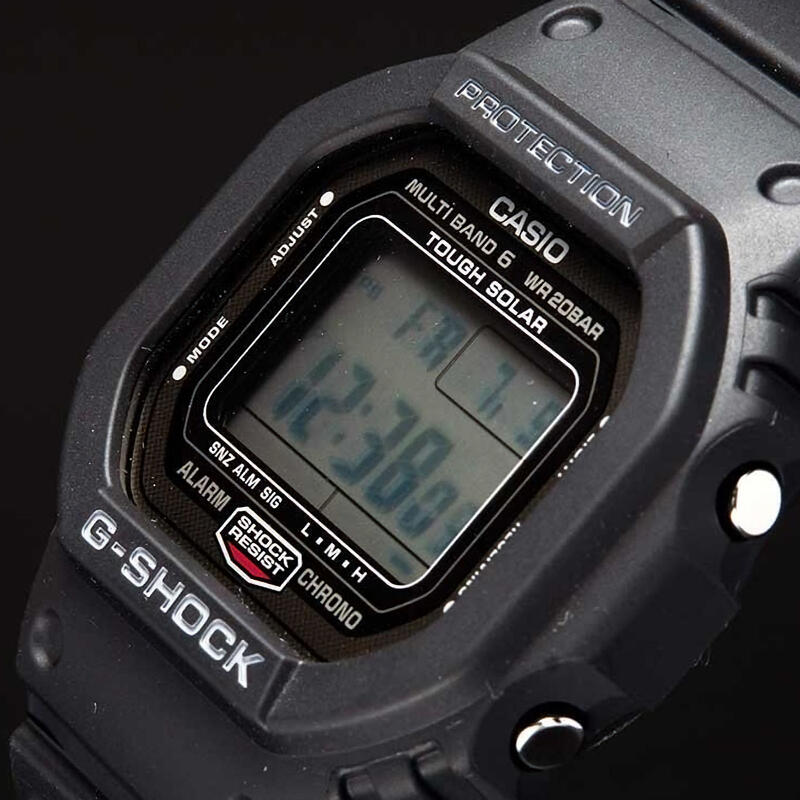 Casio Digitaal  Horloge Zwart/Zwart GW-5000U-1ER