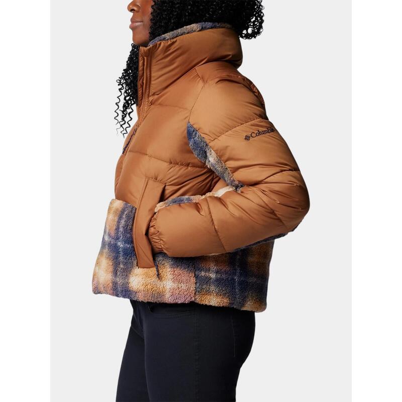Dámská bunda Leadbetter Point II Print Sherpa Hybrid