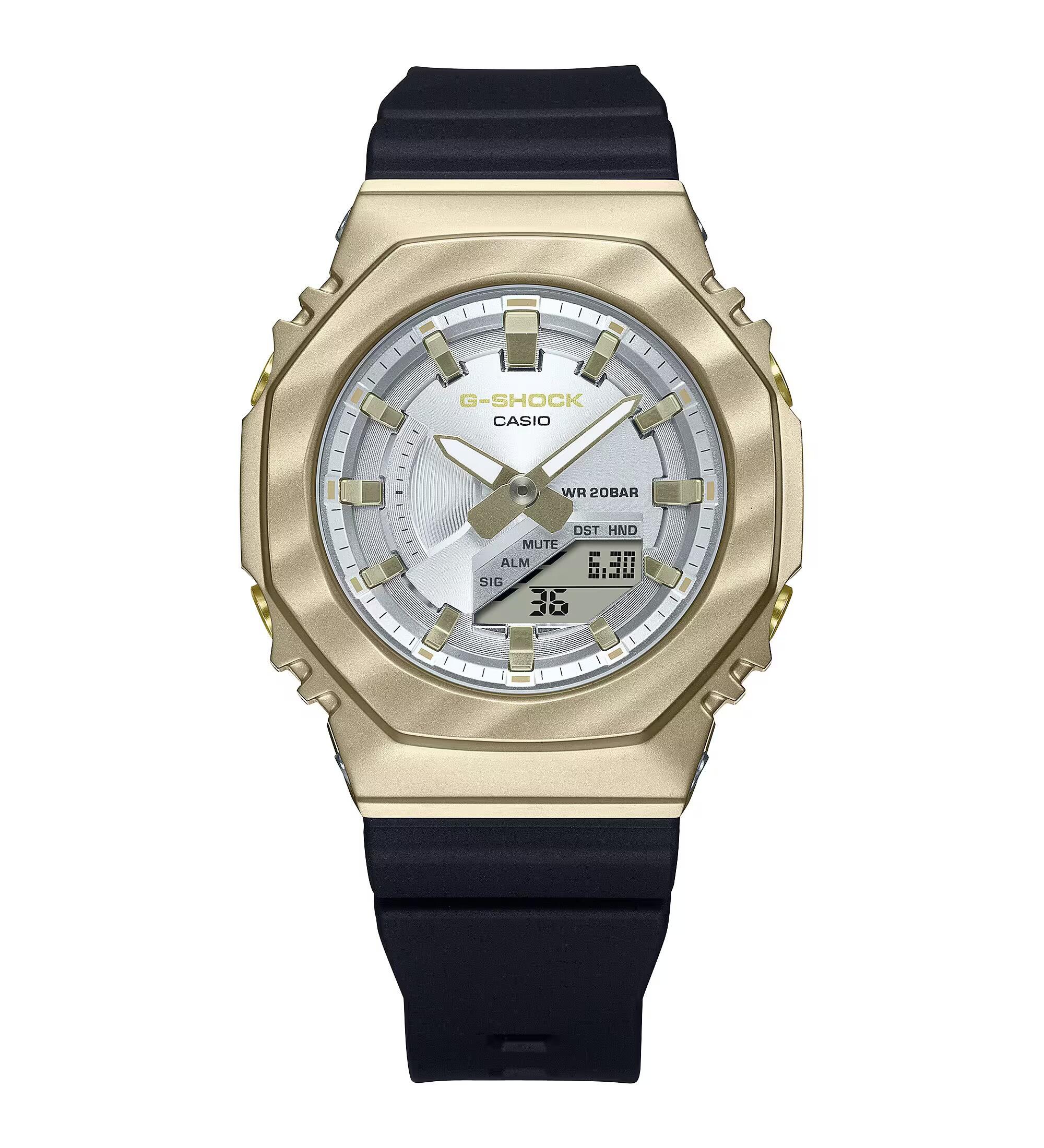 Casio Analog Digital Uhr Schwarz/Silber GM-S2100BC-1AER 3/6