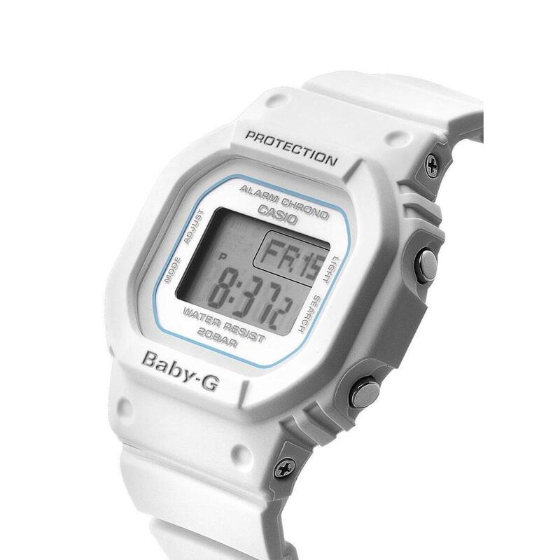 Casio Digitaal  Horloge Wit/Wit BGD-565U-7ER