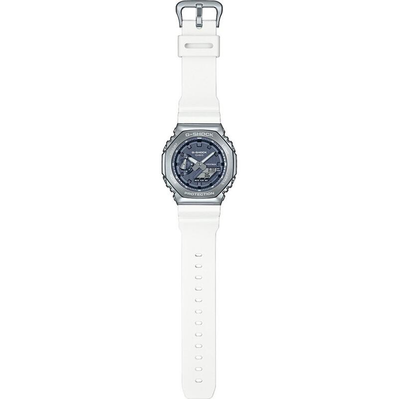 Casio Analogique - Digital Femme Bleu / Blanc GM-2100WS-7AER