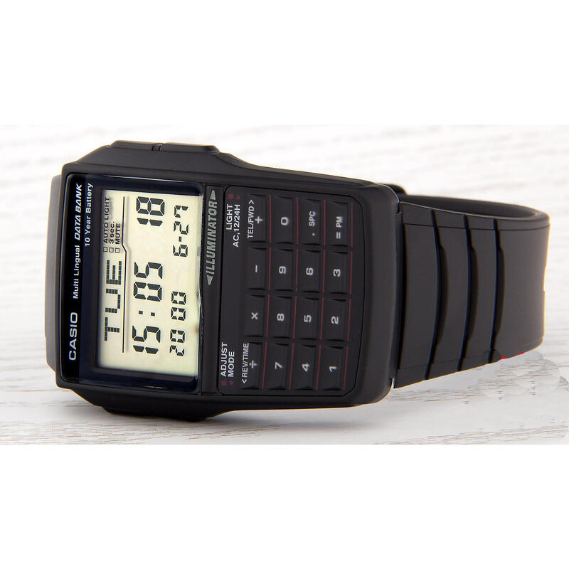 Casio Digitaal  Horloge Zwart/LCD DBC-32-1AES