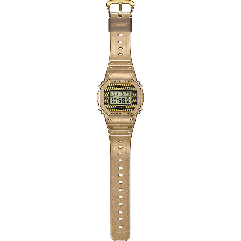 Casio Digitaal  Horloge Goudkleurig/Goudkleurig DWE-5600HG-1ER