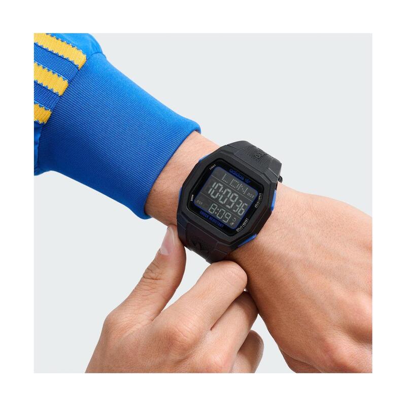 Adidas Originals Digitaal  Horloge Zwart/Zwart AOST24564