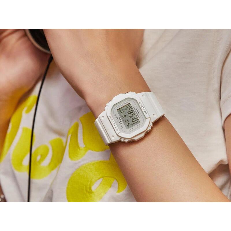 Casio Digital Femme Blanc / Blanc BGD-565U-7ER