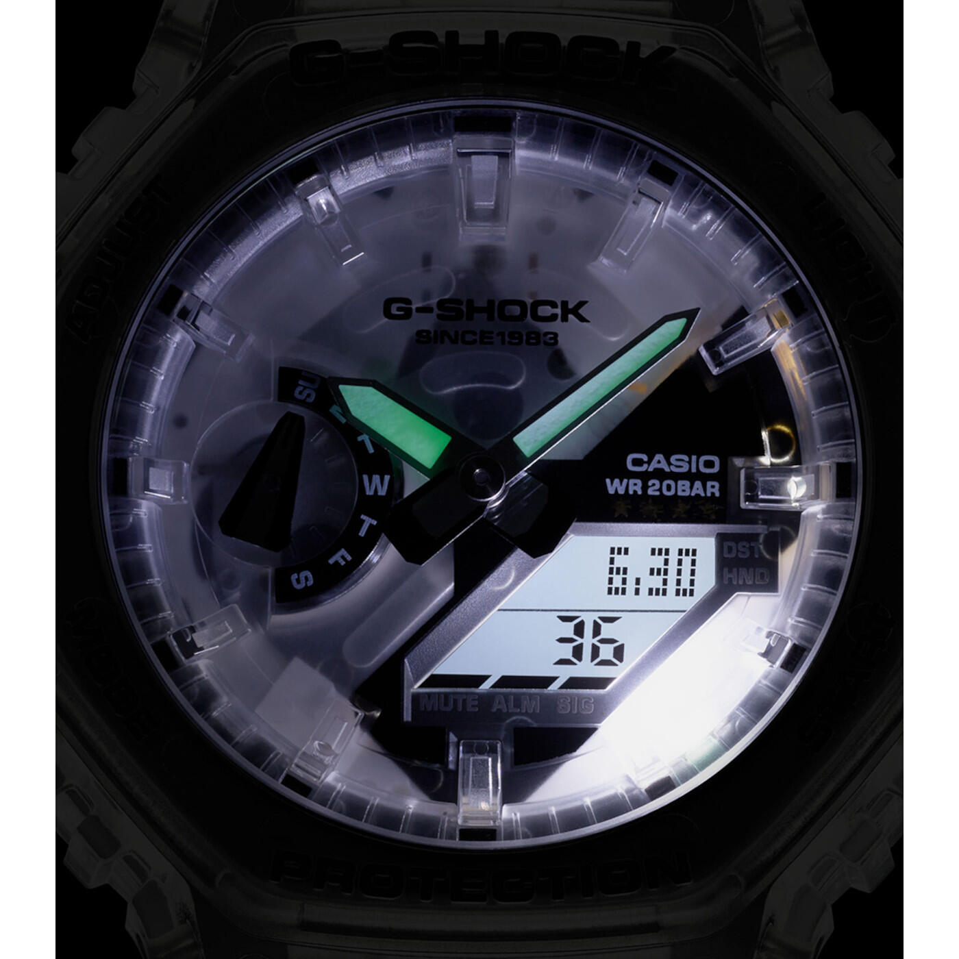 Relogio Casio modelo GA-2140RX-7AER para unissex 5/6