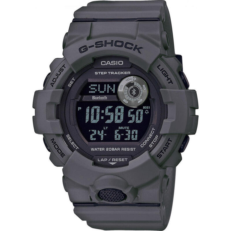 Casio Digitaal  Horloge Grijs/Zwart GBD-800UC-8ER