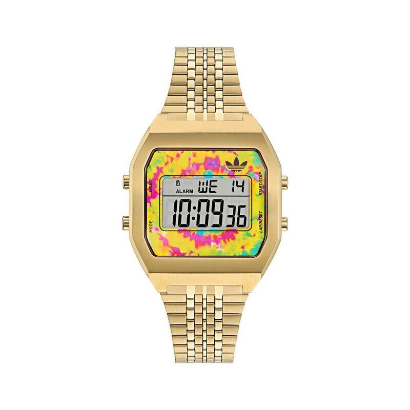 Adidas Originals Digitaal  Horloge Goudkleurig/Multi AOST24559