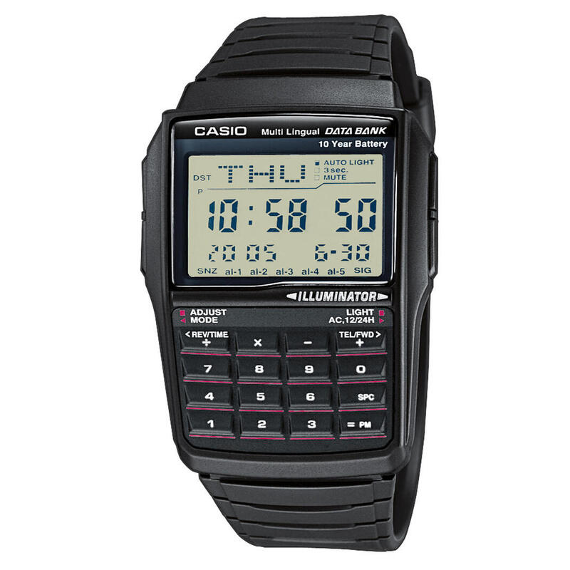 Casio Digitaal  Horloge Zwart/LCD DBC-32-1AES