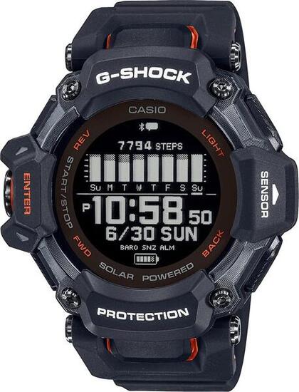 Orologio digitale G-Shock GBD-H2000-1AER G-Squad nero 53 mm