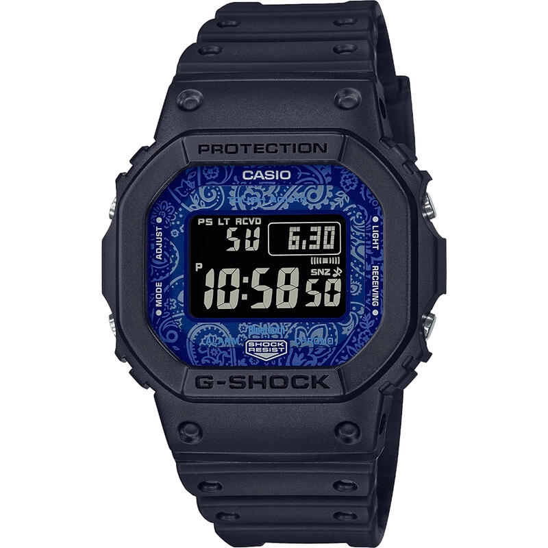 Casio Digitaal  Horloge Zwart/Blauw GW-B5600BP-1ER