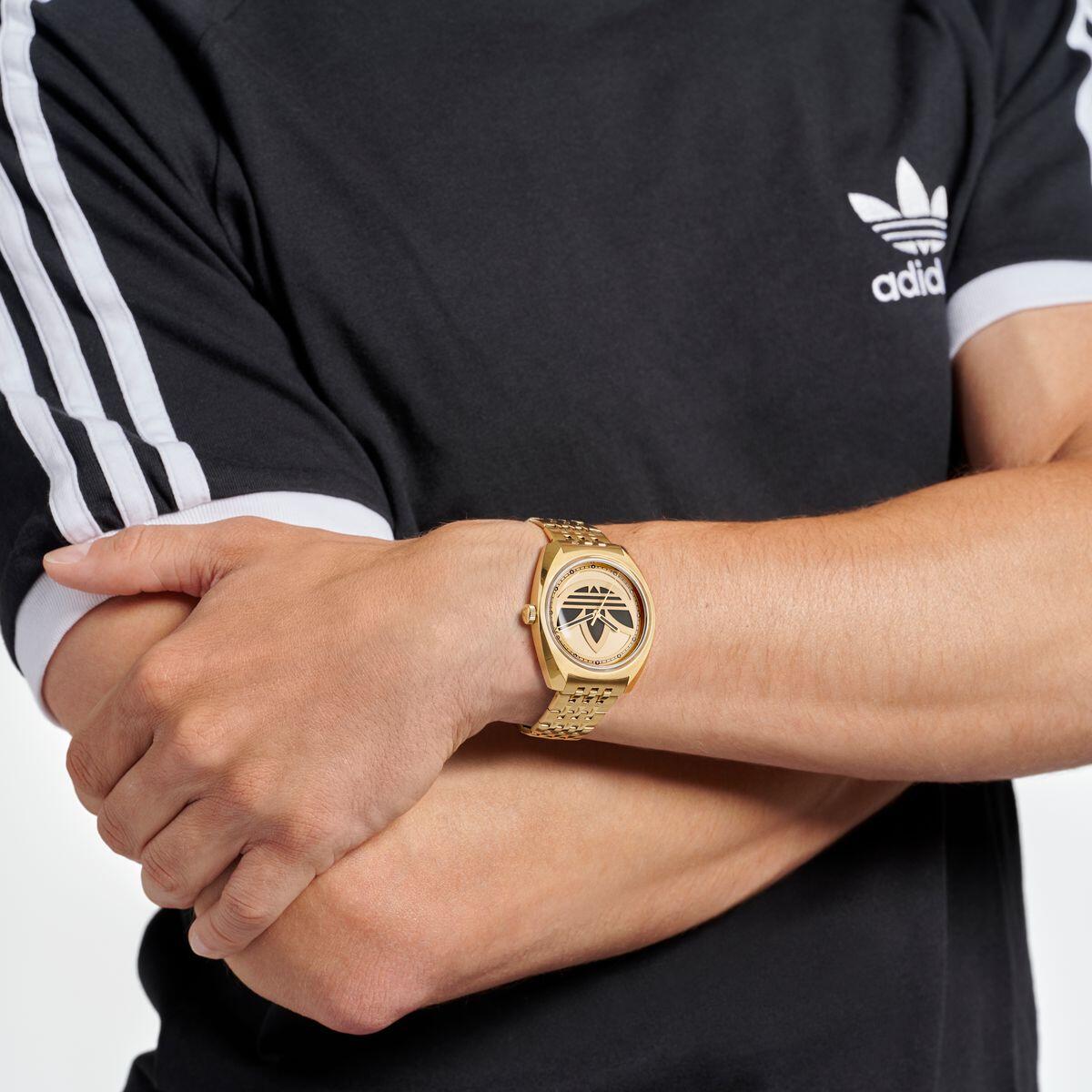 Adidas Originals Analogique Montre Doré/Doré AOFH23509 4/6