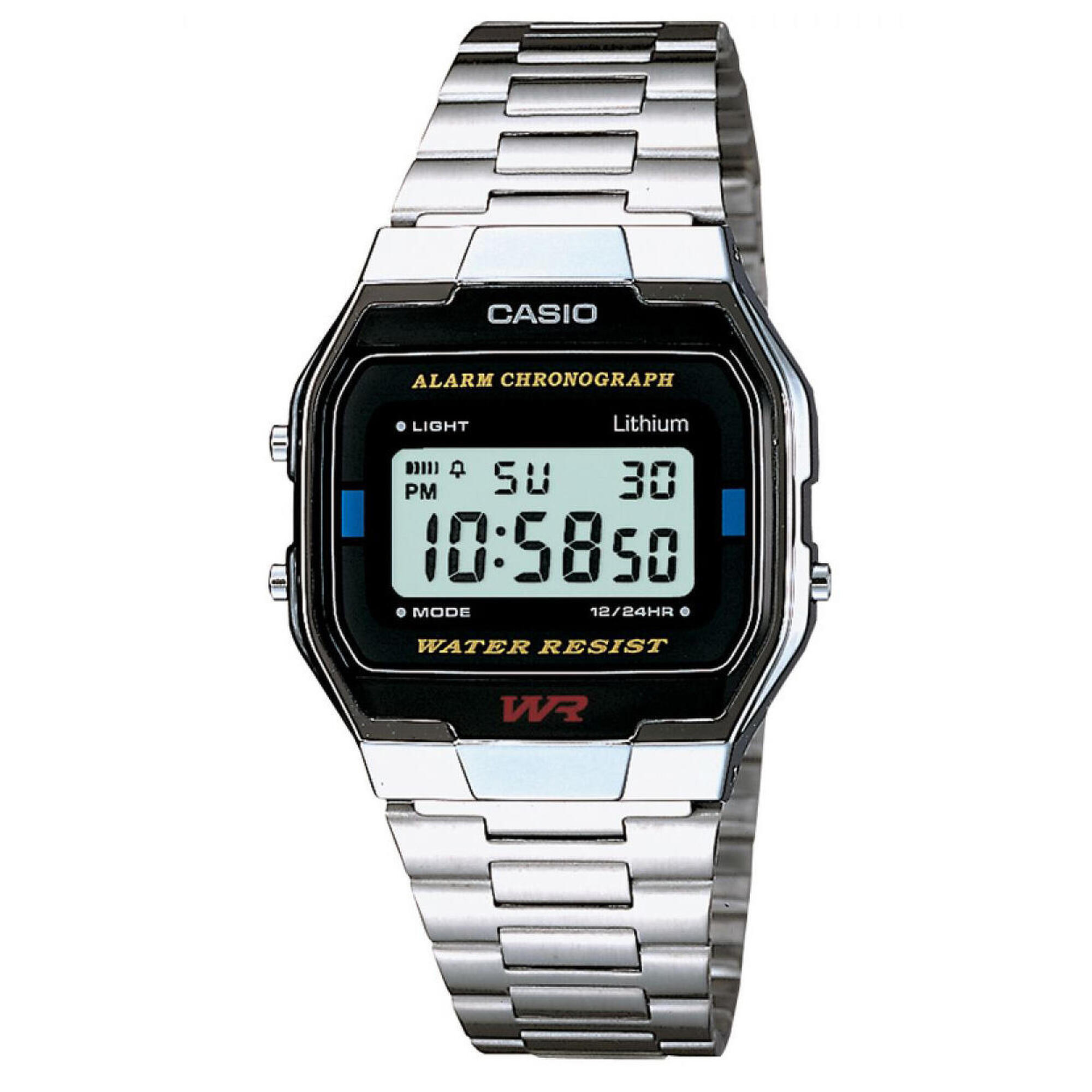 Casio - Montre Femme Casio A163wa-1qes - Montre - Gris|multicolore - Taille Unique - Decathlon